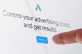 Start ads in google service Royalty Free Stock Photo
