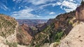 Start of Bright Angel Trailhead at Grand Canyon South Rim Arizona USA Royalty Free Stock Photo