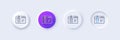 Start business line icon. Launch crowdfunding project sign. Line icons. Vector