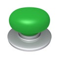 Start Button 3d illustration Royalty Free Stock Photo
