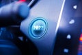 2022 start button on dashboard, new year concept Royalty Free Stock Photo