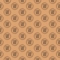 Start here button seamless pattern isolated on color background Royalty Free Stock Photo