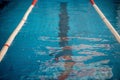 Start and lane of swimming pool Royalty Free Stock Photo