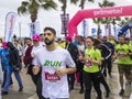 Start of Limassol Marathon Corporate race, Cyprus