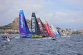 Start Line Volvo Ocean Race Alicante 2017