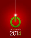 Start New Year 2014 Royalty Free Stock Photo