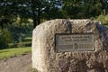 Start of Offa`s Dyke long distance footpath