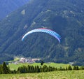Start of a  paraglider Royalty Free Stock Photo