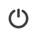 Start power button icon vector Royalty Free Stock Photo