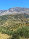 The start of Rif mountain In morocco jebala