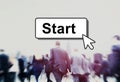 Start Starter Begin Build Launch Motivate First Concept Royalty Free Stock Photo