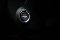 Start stop button in the car, keyless ignition, ignition system Royalty Free Stock Photo