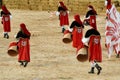 Start of the truffle fair in Alba (Cuneo), has been held for more than 50 years, the donkey race