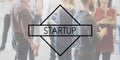 Start Up Business Enterprise Ideas Launch Mission Concept