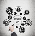 Start up concept Royalty Free Stock Photo