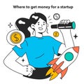 Start up' financing. Where you can get money for your startup. Entrepreneur