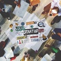 Start up Ideas Launch Mission Opportunity Concept