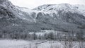 Strandafjellet between Stranda and Hellesylt in Norway