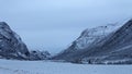 Strandafjellet valley between Stranda and Hellesylt in Norway