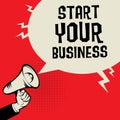 Start Your Business concept