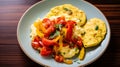 Perico: Venezuelan Scrambled Eggs with Arepas for Breakfast