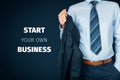 Start your own business concept Royalty Free Stock Photo