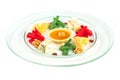 Starter platter with appetizers. Royalty Free Stock Photo