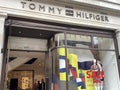 Tommy Hilfiger clothing store in Regent Street London Uk Royalty Free Stock Photo