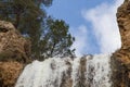 Starting point of the El Salt de Alcoy waterfall