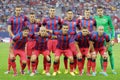 The starting team of Steaua Bucharest