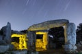 Startrail at Ancient Ruins II