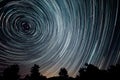 Startrails Royalty Free Stock Photo