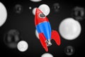 Startup Concept. Childs Toy Rocket. 3d Rendering Royalty Free Stock Photo