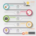 Startup Development Stages Flowchart Royalty Free Stock Photo