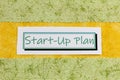 Startup plan new business investment creative teamwork marketing strategy