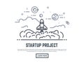 Startup rocket project