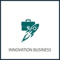 startup simple icon. innovation business isolated vector icon Royalty Free Stock Photo