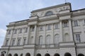 Staszic Palace and Nicolas Copernicus monument in Warsaw, Poland