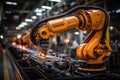 Advanced IIoT: Industrial Robot Arm Seamlessly Integrated in Modern Factory Network