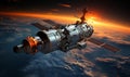 State-of-the-Art Space Station in Orbit