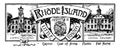 The state banner of Rhode Island vintage illustration