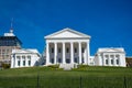 State capital building in downtown Richmond Virginia Royalty Free Stock Photo