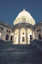 State Capitol Building in Madison, Wisconsin Royalty Free Stock Photo