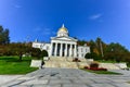 The State Capitol Building in Montpelier Vermont, USA Royalty Free Stock Photo