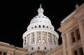 State Capitol Building at Night in Downtown Austin, Texas Royalty Free Stock Photo