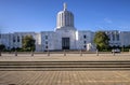 State capitol building Salem Oregon. Royalty Free Stock Photo