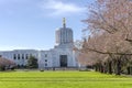 State capitol building Salem Oregon. Royalty Free Stock Photo