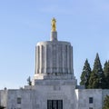 State capitol building Salem Oregon. Royalty Free Stock Photo