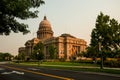 Idaho State Capitol  building street view Royalty Free Stock Photo