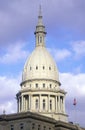 State Capitol of Michigan Royalty Free Stock Photo